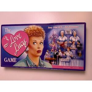 The I Love Lucy Game Board Game Talicor 1997 Vintage Retro TV Show 023151014009